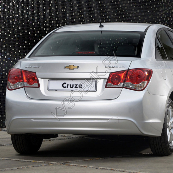 Бампер задний в цвет кузова Chevrolet Cruze седан (2012-2015) рестайлинг