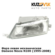 Фара левая механическая Daewoo Nexia N100 (1995-2008) KUZOVIK