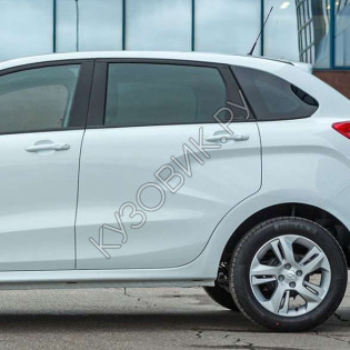 Дверь задняя левая в цвет кузова Лада Х-Рей (2016-2021) 