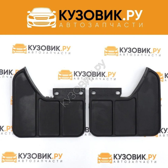 Брызговики задние Нива Шевроле (до 2009 года) комплект KUZOVIK