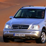 Бампер передний в цвет кузова Mercedes M-Class W163 (2002-) рестайлинг