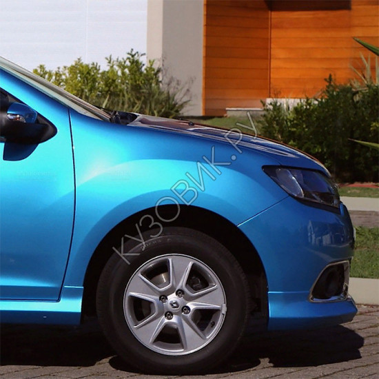 Крыло переднее правое в цвет кузова Renault Sandero 2 (2014-2018)